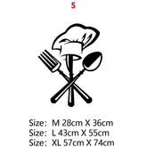 Kitchen Vinyl Wall Sticker For Home Decor Dining Room Decoration Cuisine/Wine/Coffee Wall Decals Stickers Mural Muursticker